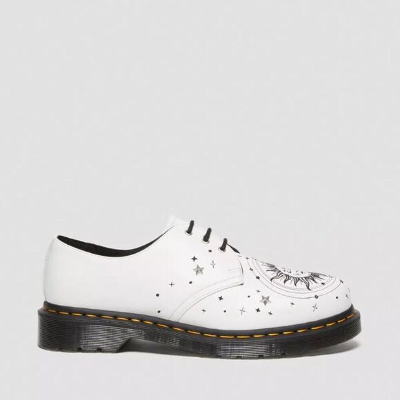 DR MARTENS 1461 Cosmic Embroidered Leather Oxford Shoes - Picture 6 of 7